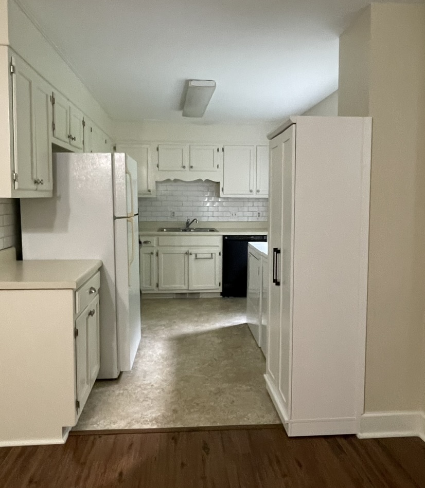 Kitchen view from living room